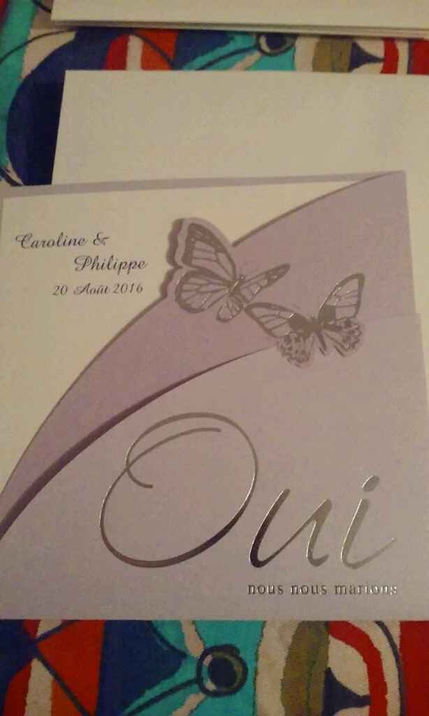 Faire parts superbes - 1