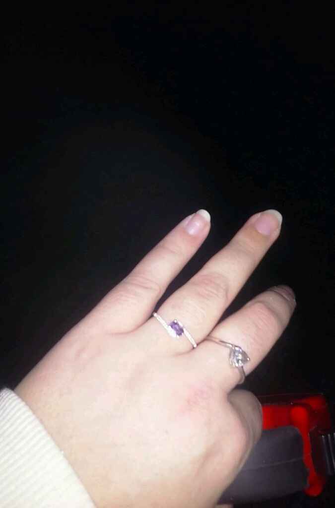 Ma bague de fiançailles a la bonne taille - 1