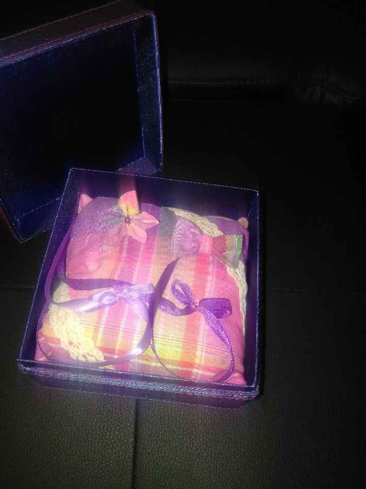 Dyi du soir coussin d'alliances - 2