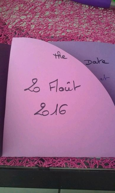 Les save the date diy - 2