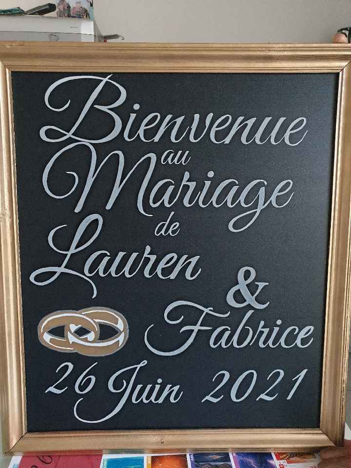 Decoration de notre mariage - 1