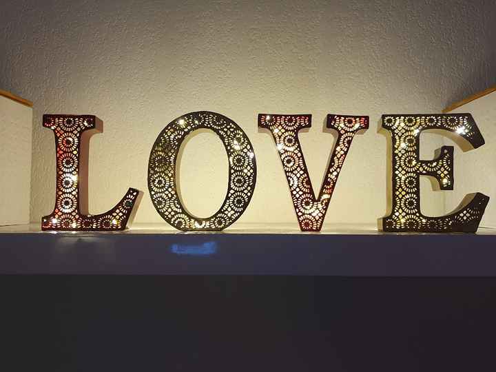 Decoration de notre mariage - 1