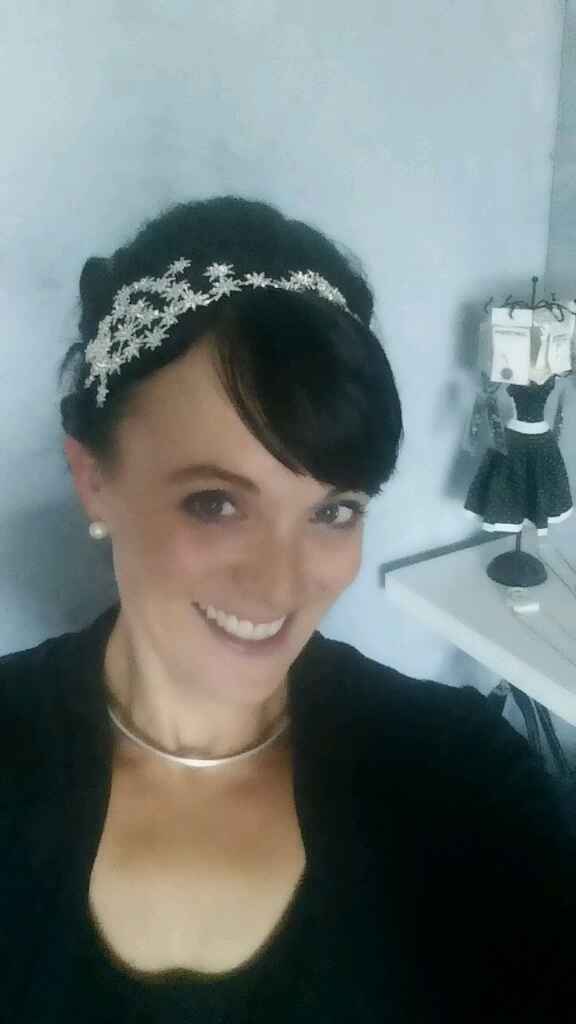 Mon 1 er essai coiffure ... et retouche robe  !! - 1