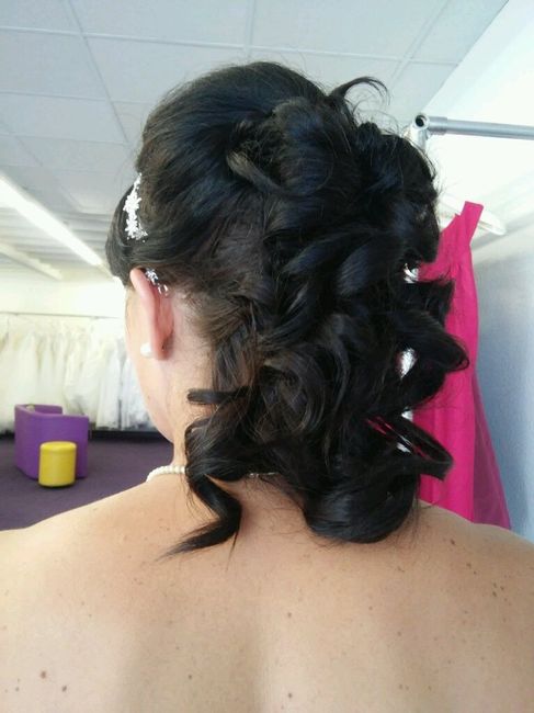 Mon 1 er essai coiffure ... et retouche robe  !! - 3