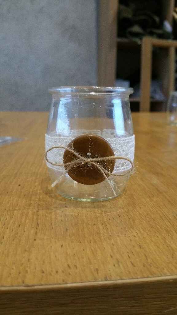 Rond de serviette et photophores diy - 1