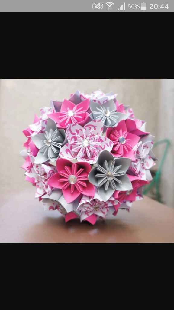 Fleur origami : quelle dimension? - 1
