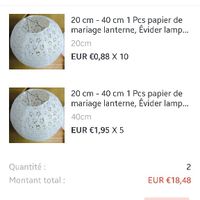 Lanterne chinoise pastel - 3