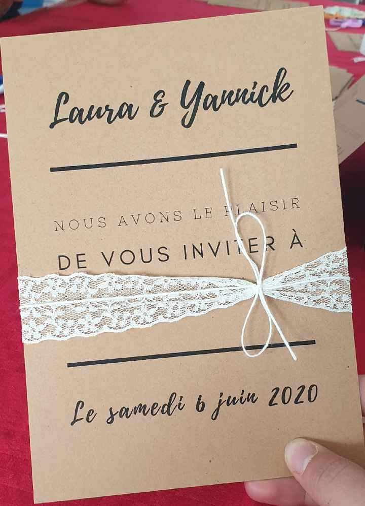 Faire parts à imprimer à la maison - 1