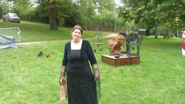 Moi et le fauteuil médiéval