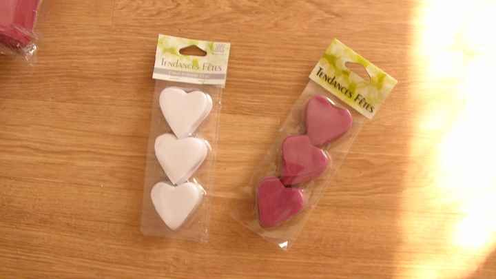 Nos confettis en forme de coeur