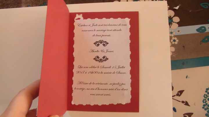 Intérieur faire part