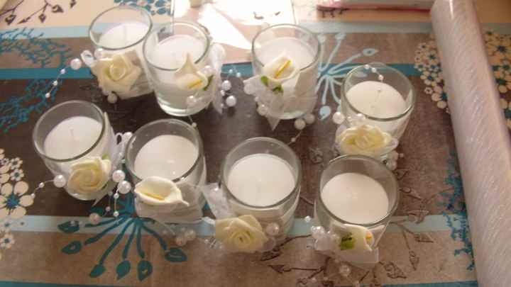 Petites bougies parfumées à Action