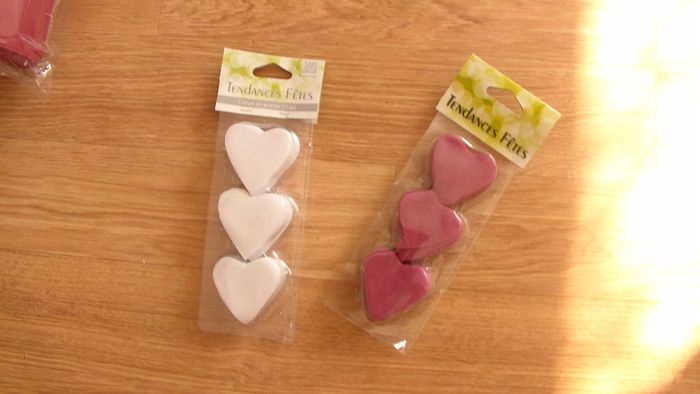 Nos confettis en forme de coeur