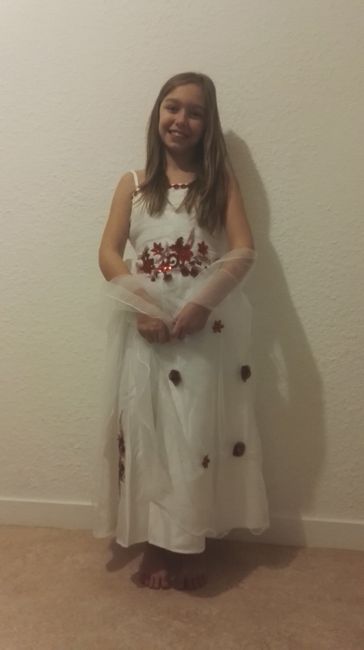 Ma chérie et sa robe