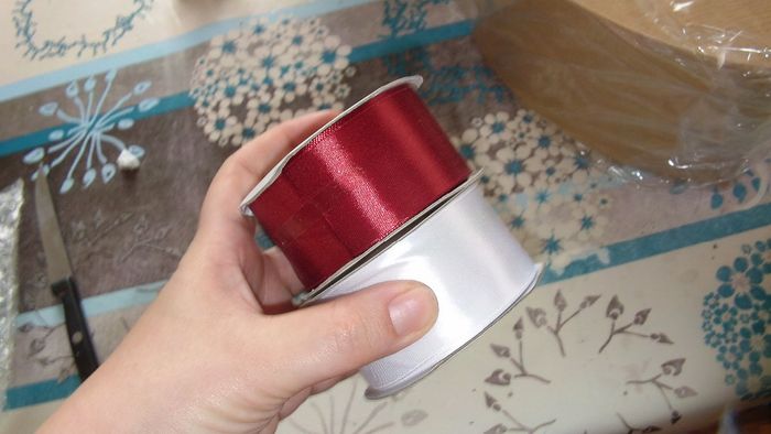 Mes rubans de satin pour mon bouquet