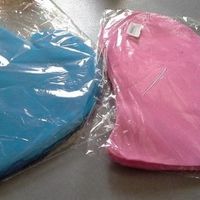 set de table bleu/rose