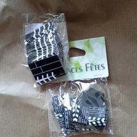 déco etiquettes et mini claps