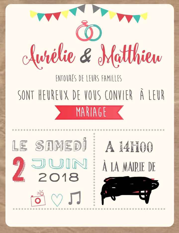 Faire part