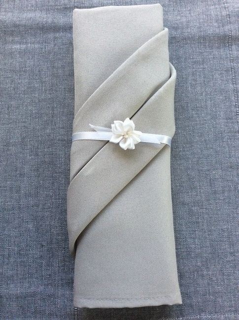 Pliage serviette invité 