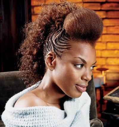 coiffure structuré