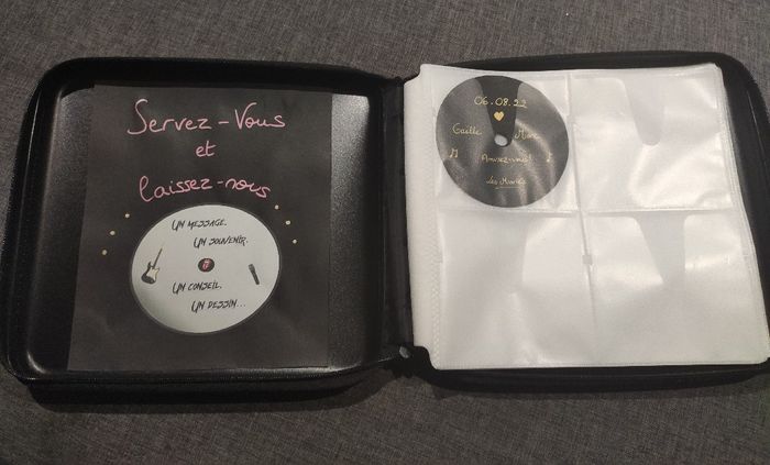 Livre d'or thème musique 2