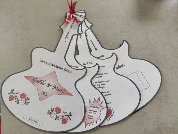 Livret de cérémonie 2