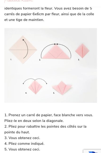Décoration origami 1