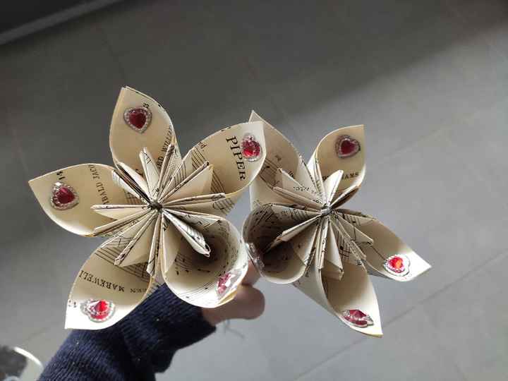 Fleurs origami - 1