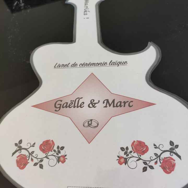 Préparation avance pour nôtre mariage - 1