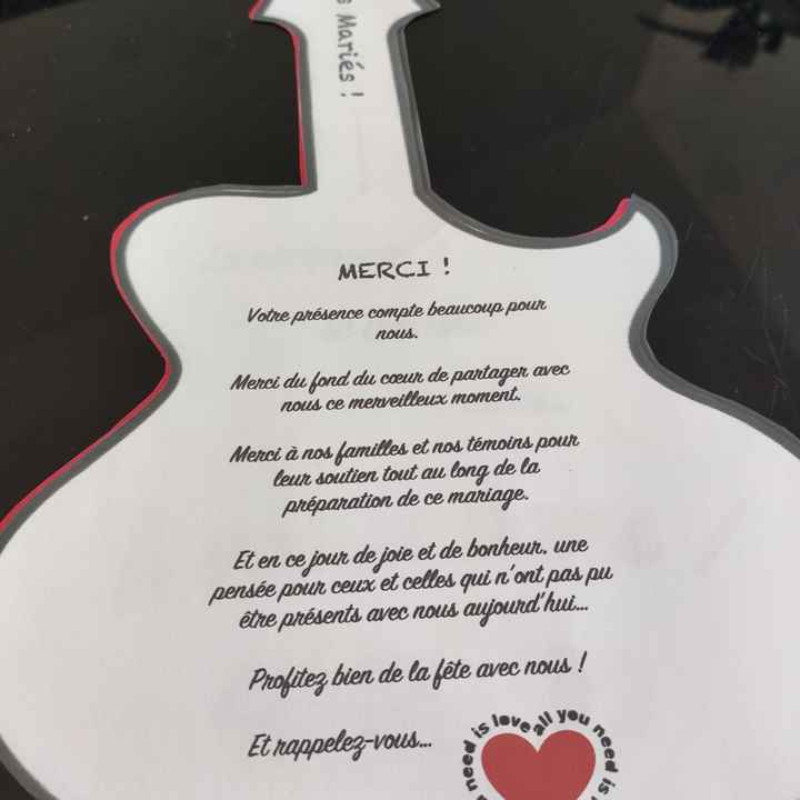 Préparation avance pour nôtre mariage - 2