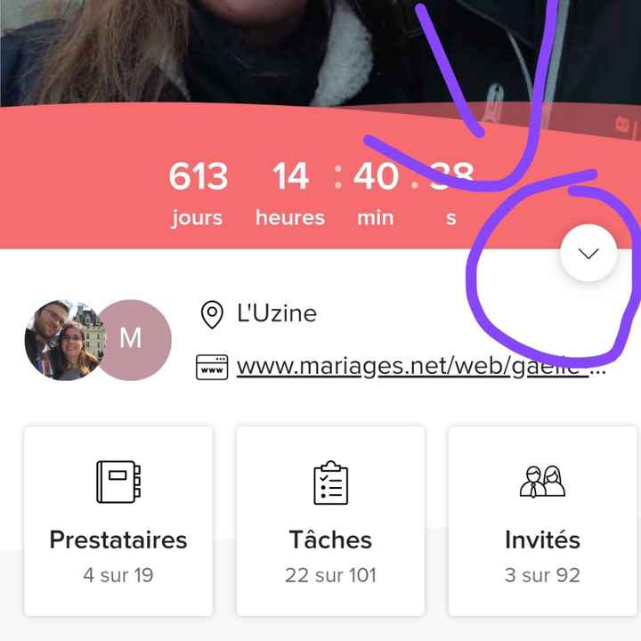 Changement date de mariage - 1