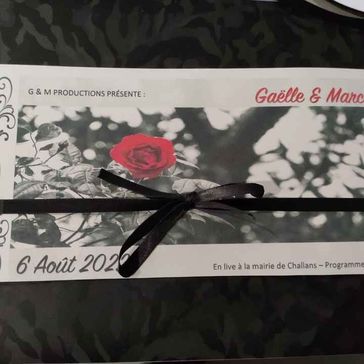 6 mois avant : les faire-parts - 2
