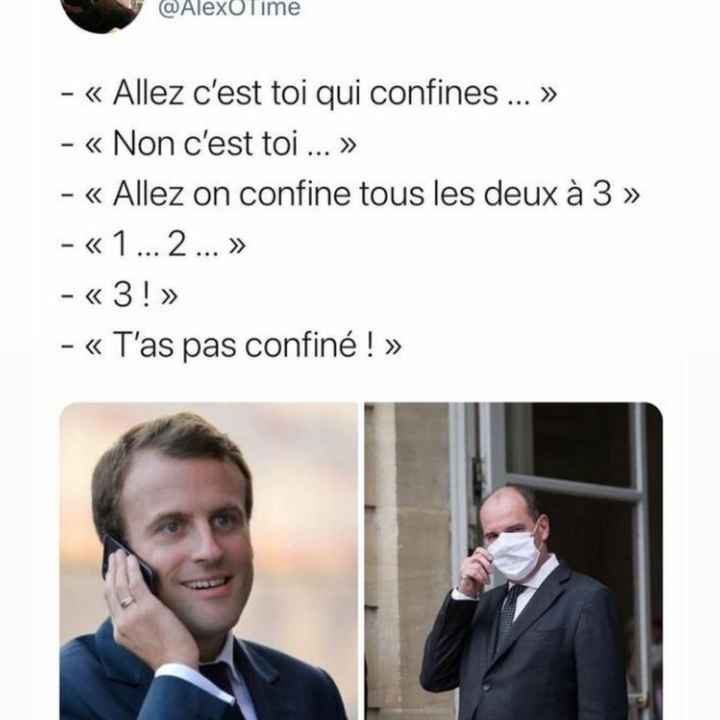 alerte 🚨 info : Annonce de Castex ce soir - 1