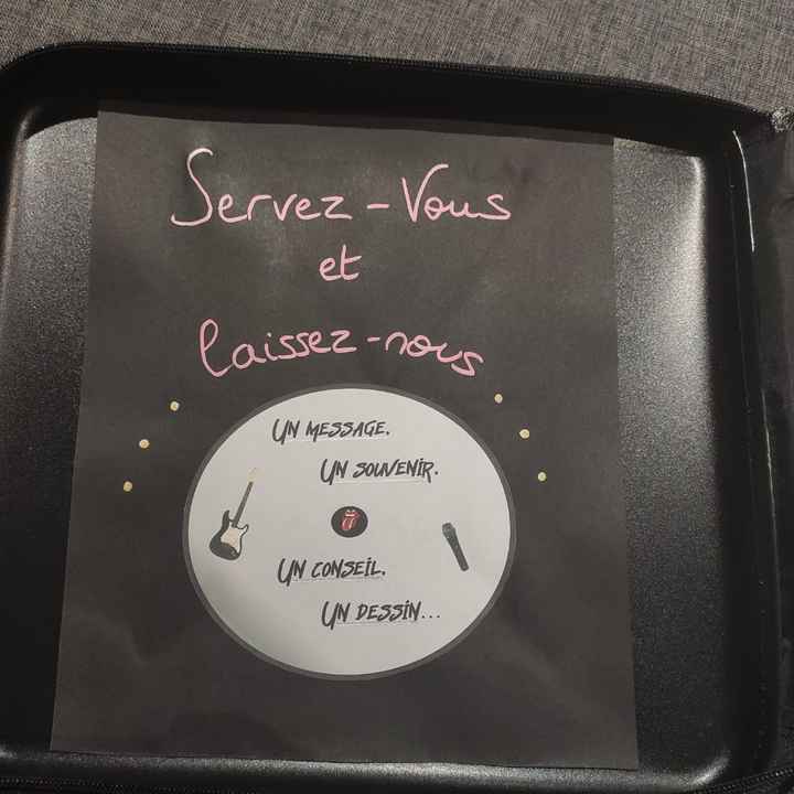 Livre d'or original - 3