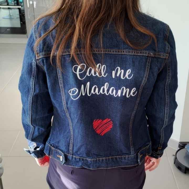 Veste en jean personnalisée - 1