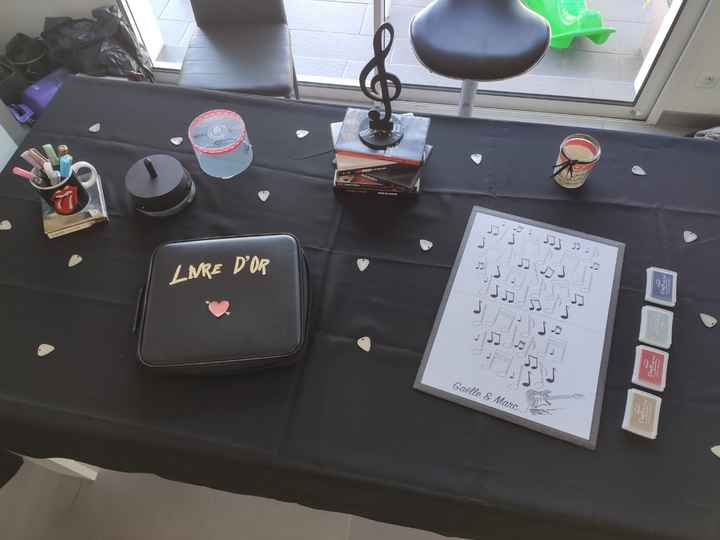 Essai table livre d'or - 1