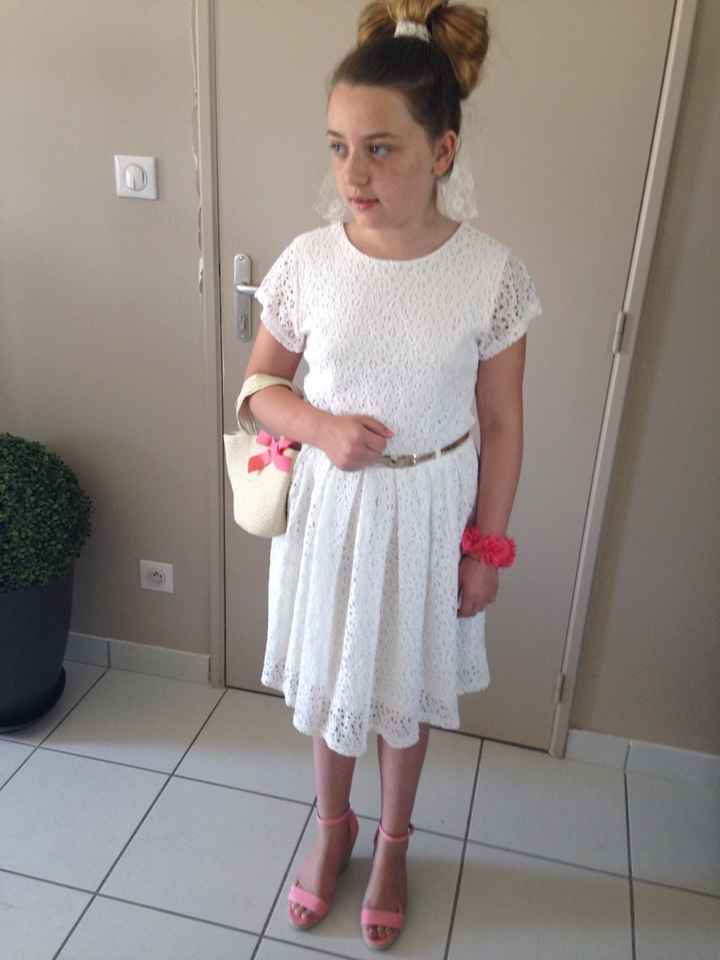 Tenue de ma demoiselle d'honneur ( ma fille ) - 3
