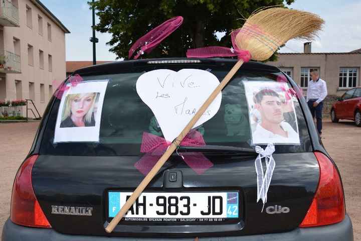 voiture balai faite par  ma maman 