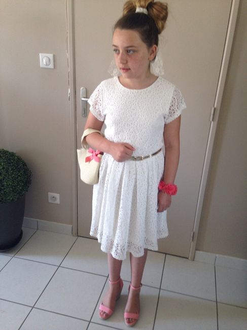 Tenue de ma demoiselle d'honneur ( ma fille ) - 3