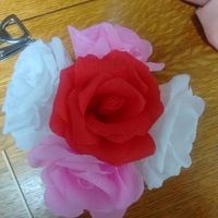 Diy rose en papier à me proposer - 1