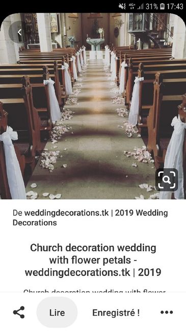 Sortie d église... pétales de fleurs artificielles avis ! 1