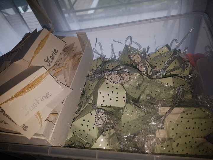 Mon urne, boîtes à dragées et marques places - 4