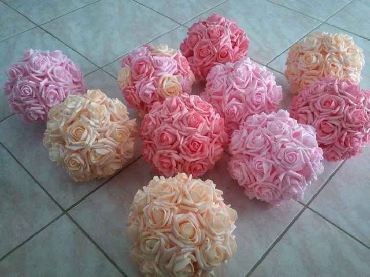 Boules de roses