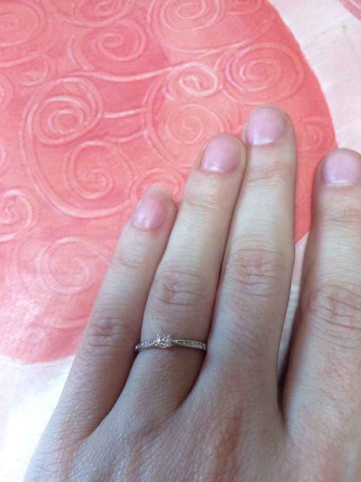 Montrez vos bague de fiancaille! - 1