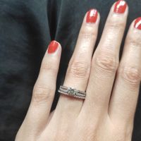 Alliance et bague de fiançailles - 1