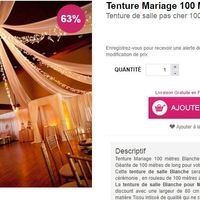 Tentures plafond - 1