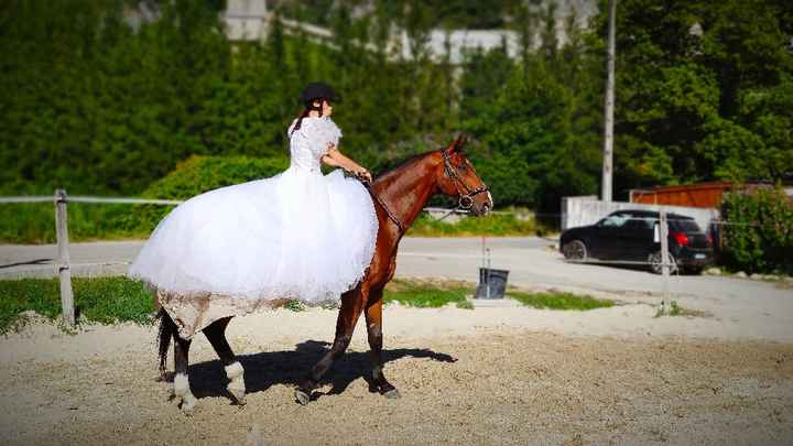 Mariée à cheval ! - 1