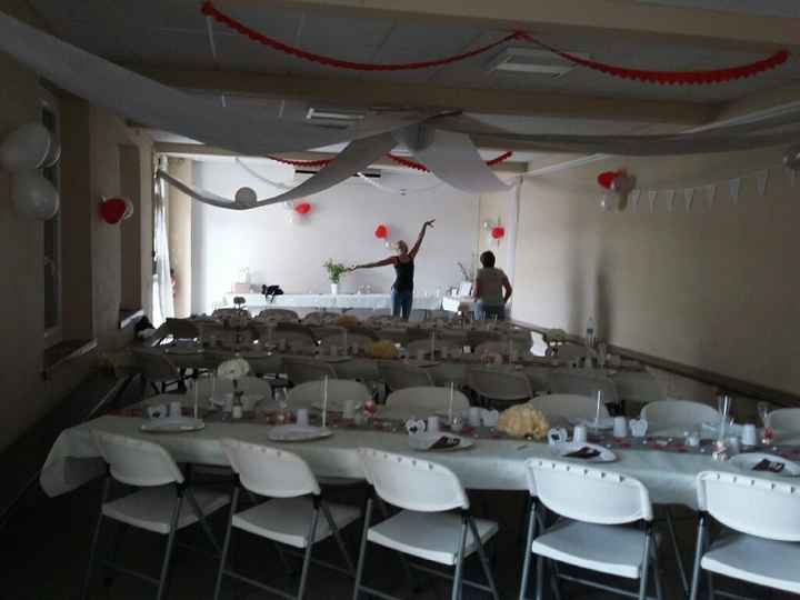 Salle décoré demain jour j !!! - 1