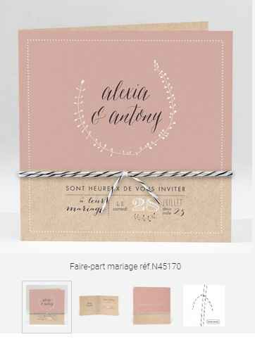 Faires parts maison - 1