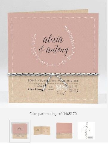 Faires parts maison - 1